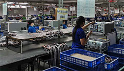 艾普智能儀器—定子測(cè)試系統(tǒng)在國(guó)外某大型企業(yè)批量應(yīng)用現(xiàn)場(chǎng)