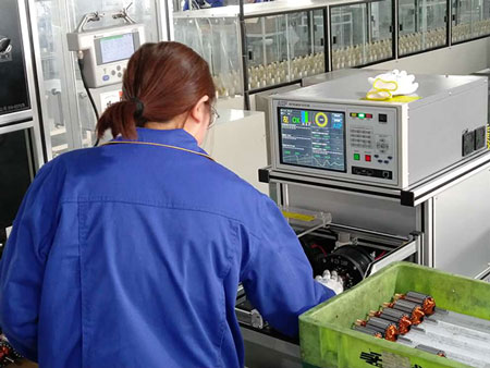 艾普智能儀器—電樞轉(zhuǎn)子測試系統(tǒng)在某集團公司應(yīng)用現(xiàn)場