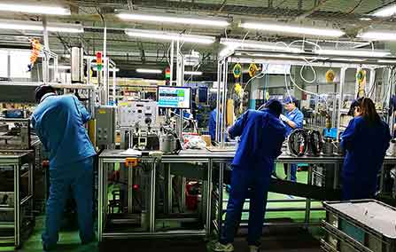 三相電機測試系統(tǒng)在外資企業(yè)應用現(xiàn)場