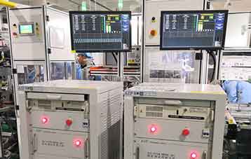 直流無刷電機自動化測試應用現(xiàn)場