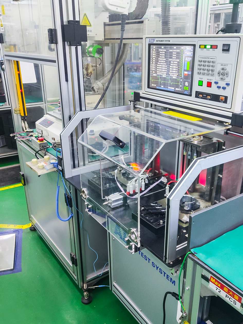 艾普智能-電動工具直流無刷電機測試設備應用現(xiàn)場