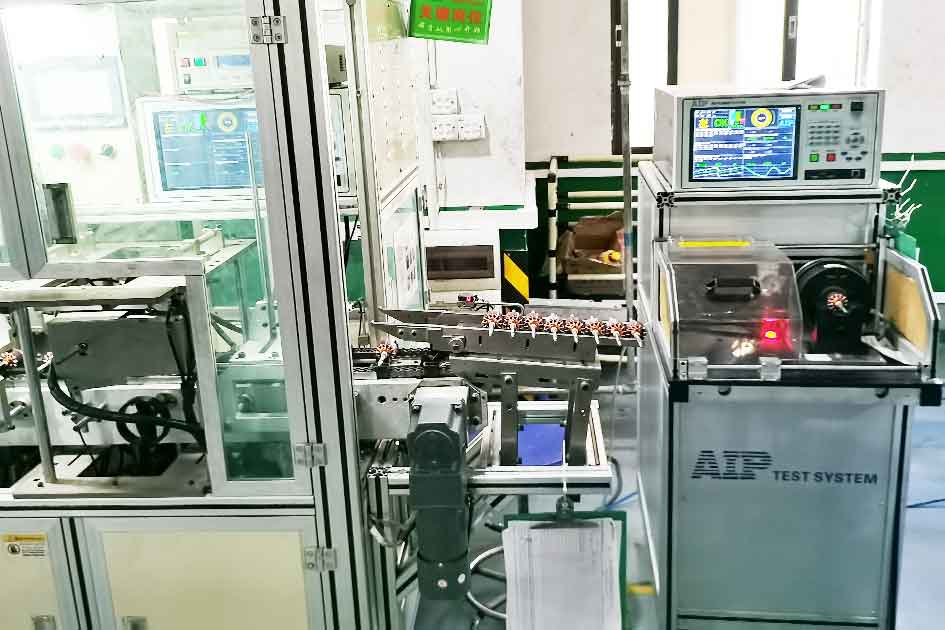 電機電樞轉(zhuǎn)子綜合測試系統(tǒng)應用現(xiàn)場