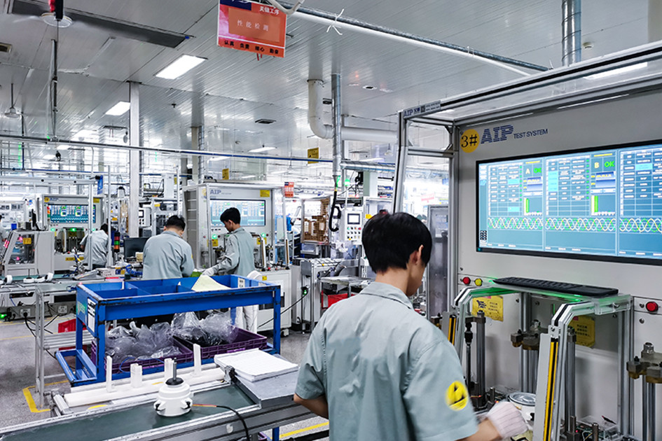 無刷電機加載測試系統(tǒng)應用現(xiàn)場