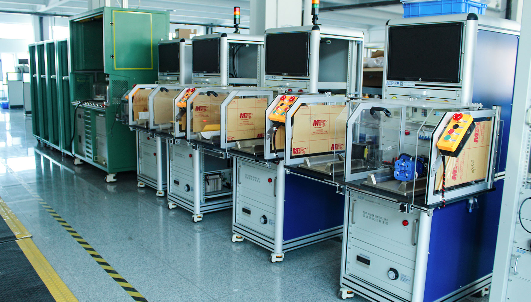 艾普智能—壓縮機(jī)電機(jī)定子測試設(shè)備