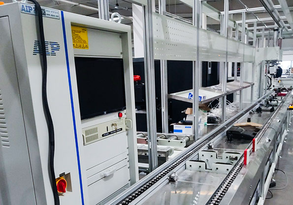 三相工業(yè)電機測試系統(tǒng)應用現(xiàn)場