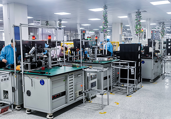 無刷電機FCT綜合測試系統(tǒng)應用現(xiàn)場