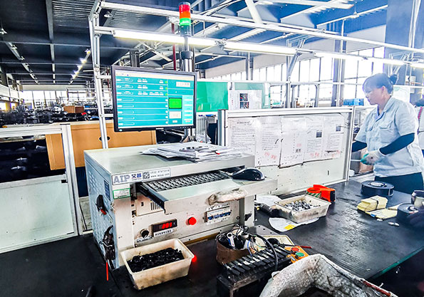 風機電機綜合測試系統(tǒng)應用現(xiàn)場