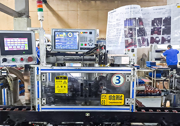 電機電樞轉(zhuǎn)子綜合測試系統(tǒng)應(yīng)用現(xiàn)場