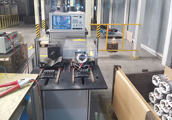 水泵電機定子測試應(yīng)用現(xiàn)場