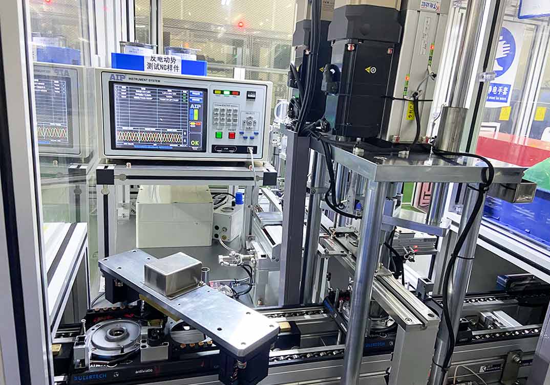 汽車油泵電機測試儀應用現(xiàn)場