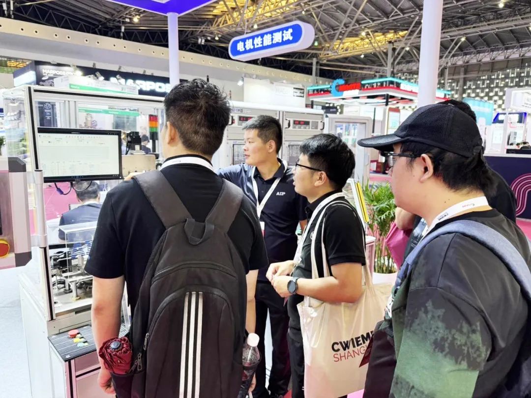艾普智能攜國(guó)產(chǎn)電機(jī)測(cè)試設(shè)備亮相CWIEME，反向輸出全球市場(chǎng)